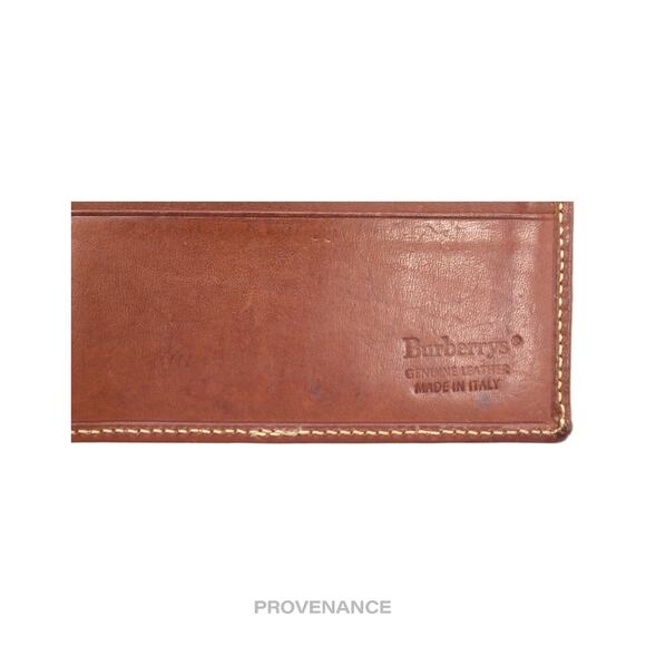🔴 Burberry 6CC Slender Bifold Wallet - Nova Check Brown - Picture 5 of 7